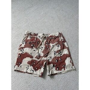 Qilo Tactical Camo Shorts Gulf War Size L Tan Brown Choco Chip Desert Camouflage